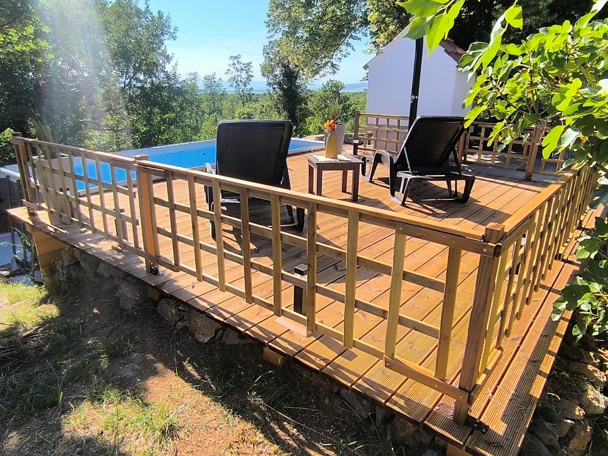 Holiday Home Lucija "" Private House With Pool "" Jablanac Exterior foto